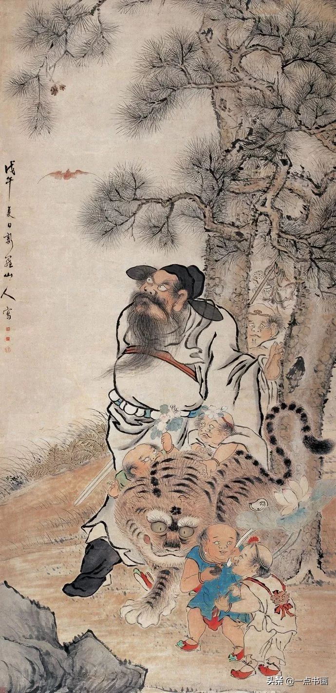 草虫&华岩的花鸟画，独辟蹊径，令人耳目一新