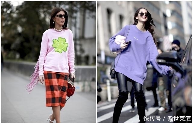 过时|黑白灰过时了,今年秋天流行甜甜的马卡龙色,内搭外套都好看