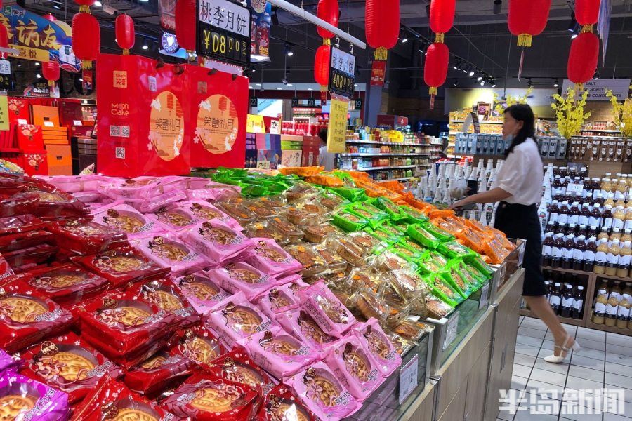 备战|商场“备战”中秋