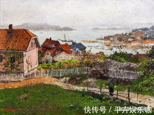 油画@挪威画家，约翰·弗雷德里克，油画作品欣赏