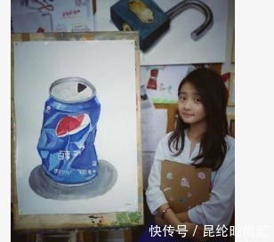 星二代@黄磊女儿的绘画天赋高,获得专业画家称赞,色彩搭配很有艺术感