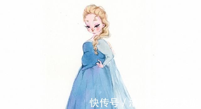艾莎|大象腿、肥肚腩、双下巴,凭什么迪士尼公主变胖,还是这么可爱