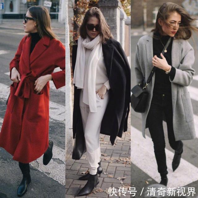 不露脚踝大衣照样穿出高级感!27套大衣搭配示范,保暖又遮肉