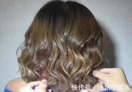 短发 时尚发型40左右女人,要学会打扮!短发烫后时尚有女人味