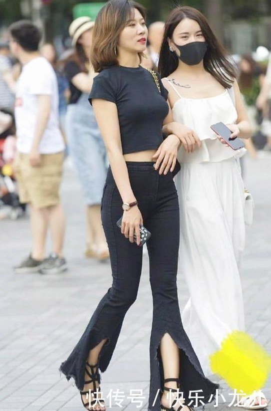 穿搭|“以破为美”的穿搭,苗条的身材还穿着有型的衣服