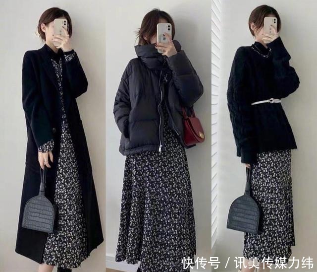 优雅|精致女人的冬日穿搭,用深色系的叠穿法则,穿出优雅知性女人味!