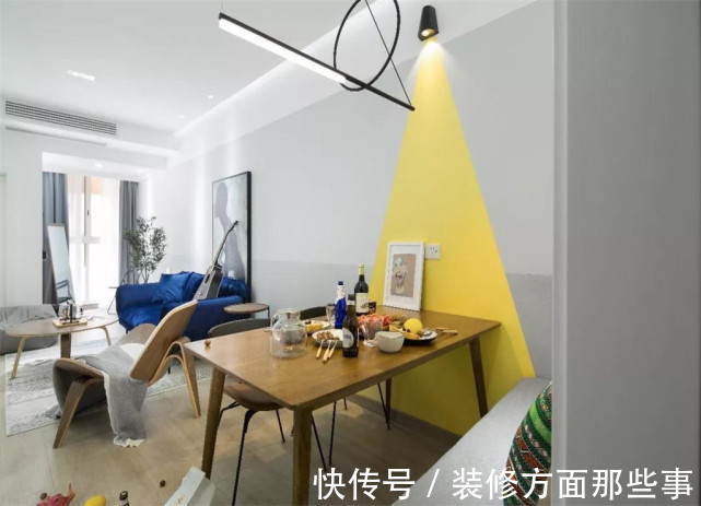 搭配|63平北欧风二居室,乱七八糟的色彩搭配起来居然还听他和谐