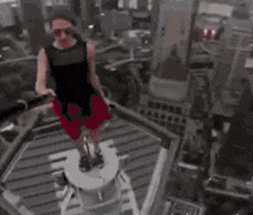 |搞笑GIF:太刺激了 有个这样的女朋友 身体真的受不了