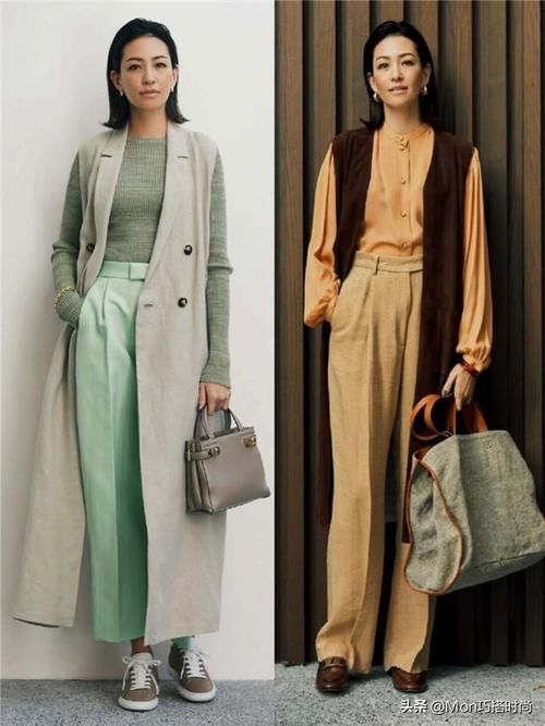 减龄 50岁女人别总穿运动鞋，学学日本主妇的这种穿搭，减龄又显气质