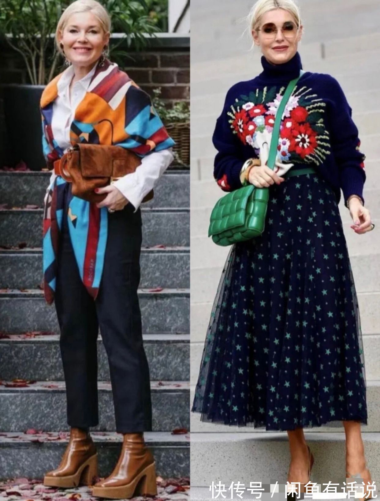 奶奶辈|等我到了60岁,也要像这位奶奶博主这么穿,时髦到让小姑娘羡慕