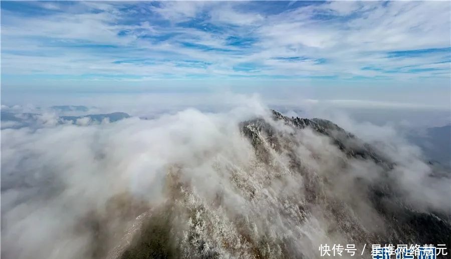 今冬|新华网报道！霍山今冬第一场雪