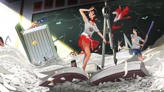 插画|一组让80、90后泪流满面的插画,看着看着就沉默了