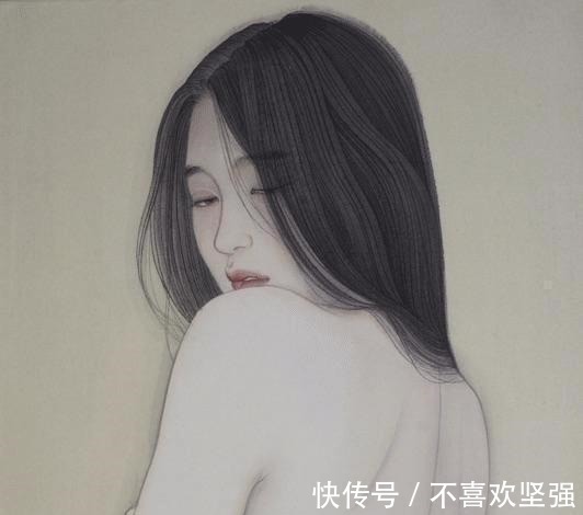 工笔$日本80后美女画家，画工笔人体画让人赏心悦目，网友：太养眼了！