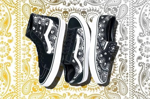 腰果花纹加持,Vans新配色发售!有点暗黑设计感