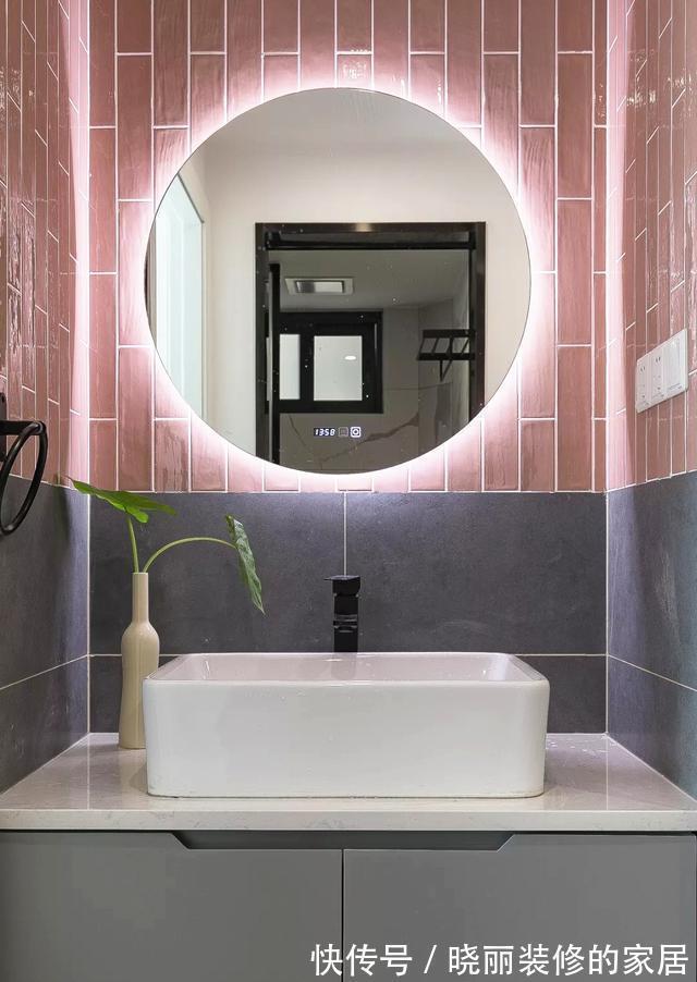 走廊|被她家的76㎡新房惊艳了,电视墙改造成收纳柜,走廊砌吧台藏冰箱