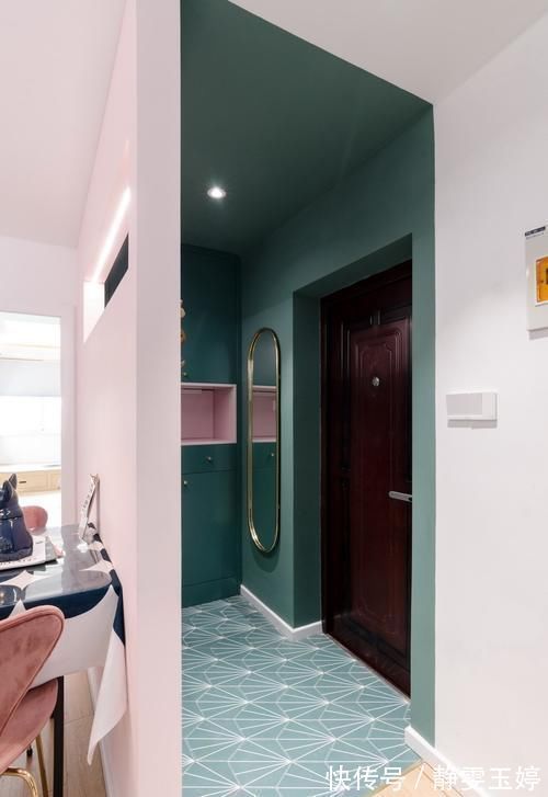 隔墙|大白墙装出智慧小宅,都藏在她家65㎡二居室里,实用性满分,好美好治愈