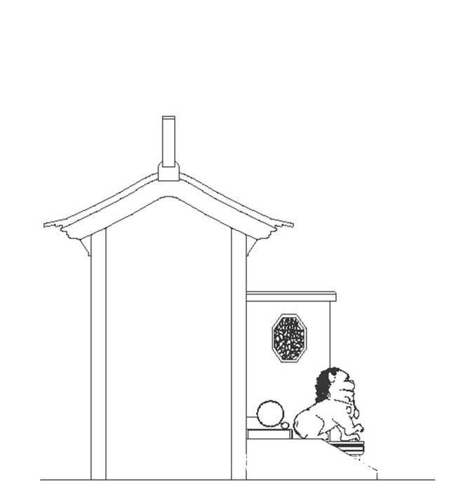 游廊|他花了69万，在村里建造了一座四合院，完工后，邻居都羡慕了