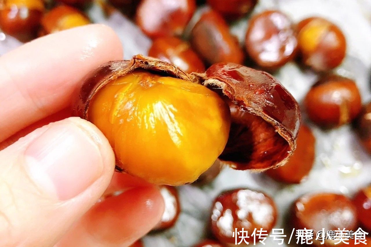 外衣|板栗去壳别用指甲掰！教你3招，10分钟掰一盘，简单方便不伤手