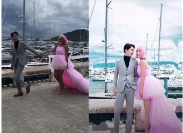 修图|“最强反差婚纱照”遭吐槽,修图前后差距大,新郎:这是我媳妇?