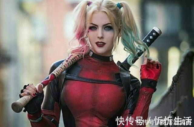 小丑女|女版死侍国外coser尝试把小丑女和死侍结合,毫无违和感!