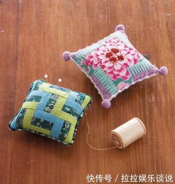 diy|家里剩的碎布头,不用扔,拼在一起,就成了好用布艺小物!收藏