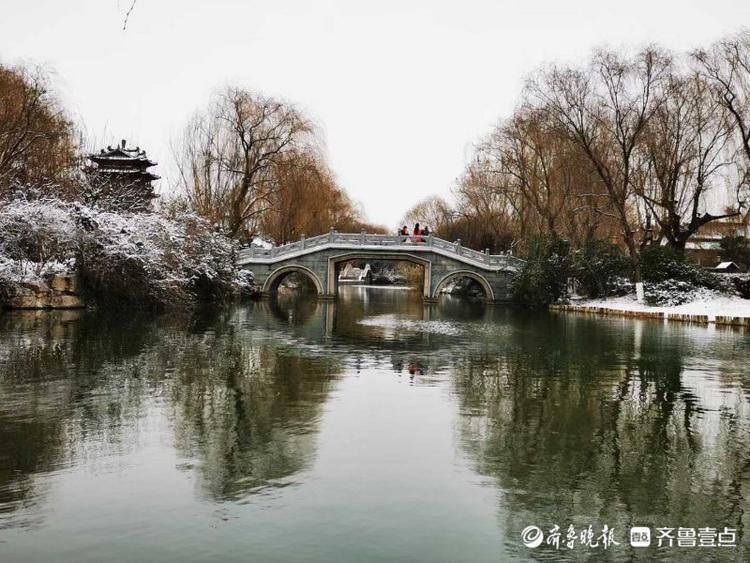 雪后水墨雅韵大明湖，简洁唯美让人贪恋