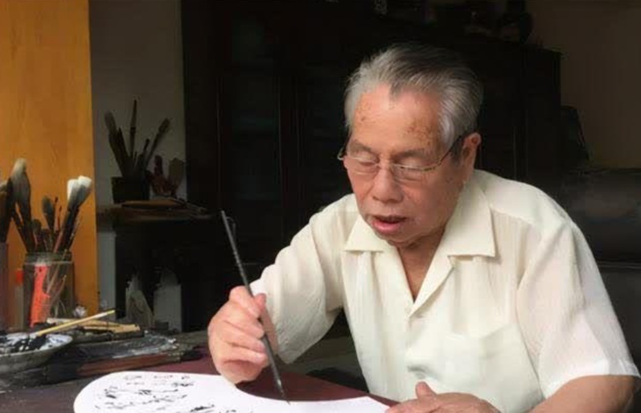 李逸野&重庆88岁著名书法泰斗李逸野,因不满丑书当道,宣称退出书协