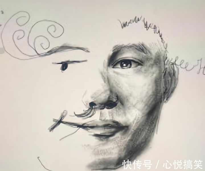 魔鬼@美术生“放飞自我”，仿佛“妖魔鬼怪”现原形，老师：你是魔鬼吗