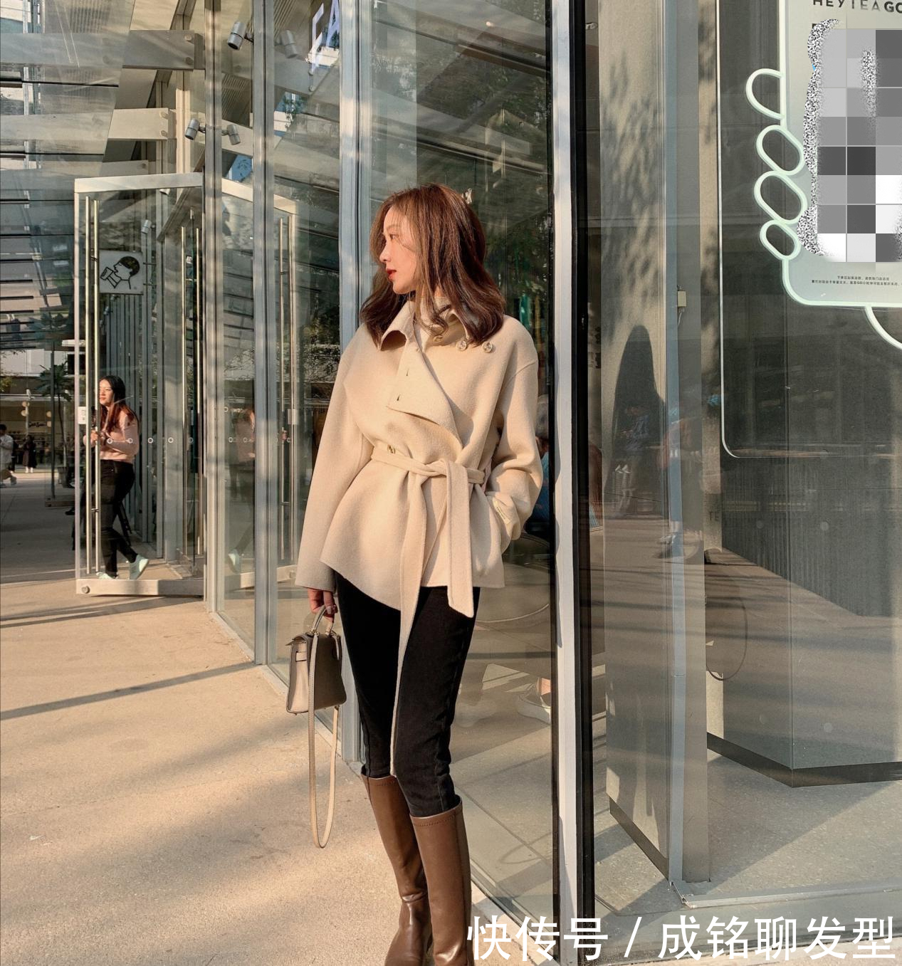 时尚|这才是冬季最靓的打扮!时尚女孩分享穿衣窍门,时髦显瘦又高级