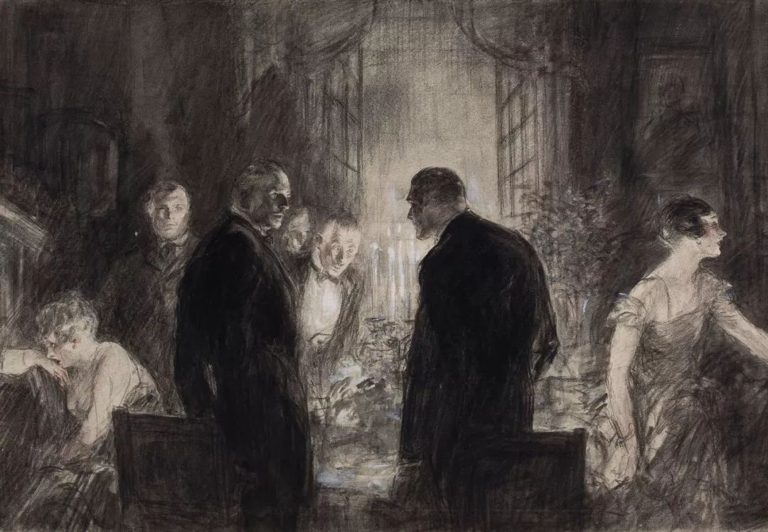 上流社会@美国最伟大的插画家,记录了上流社会的男男女女纸醉金迷的情景