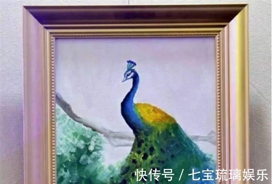 油画!12岁王诗龄晒油画作品,意外曝光画室内景,画作曾被拍卖至10万元