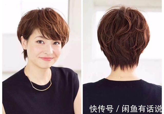 微卷|剪短发显脸大?看50多岁阿姨的亲身示范就知道,比长发时洋气多了