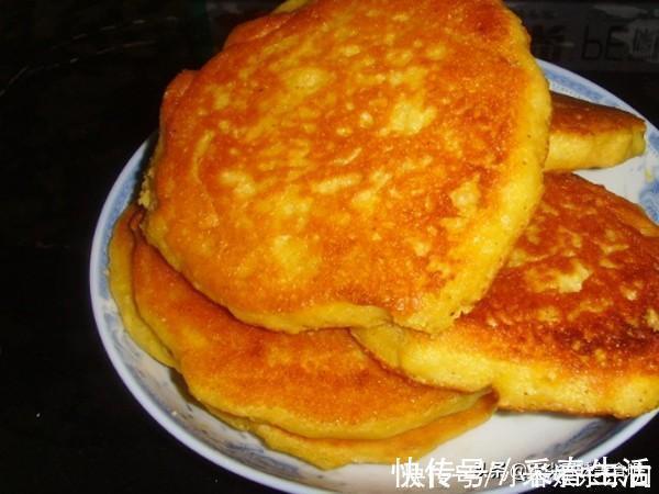 白面|玉米面最好吃的做法,不用加1滴水,不蒸不煮不油炸也很香