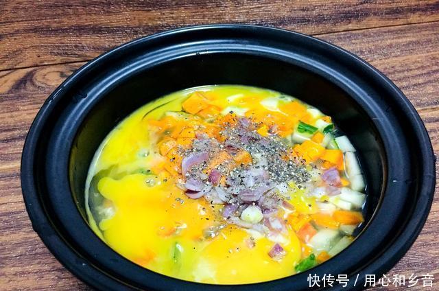 倍儿|5分钟搞定营养早餐,鸡蛋南瓜肉松,倍儿好吃!