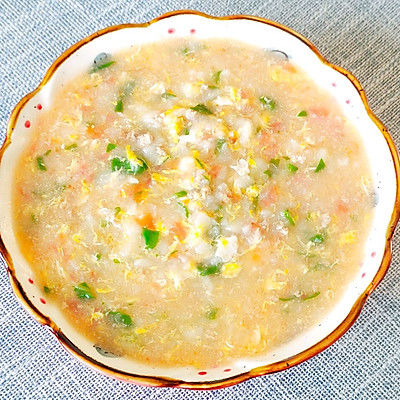 肉沫芙蓉疙瘩汤