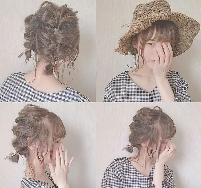 夏日“小清新”编发,给你一个不一样的满分发型,手残党分分钟学会
