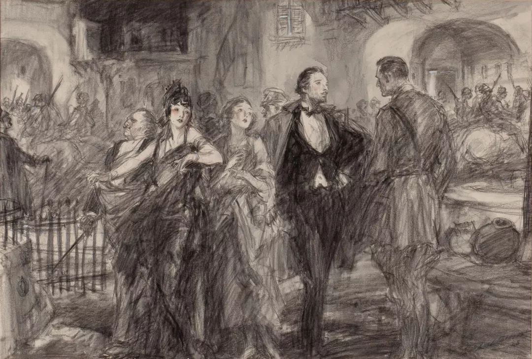 上流社会@美国最伟大的插画家,记录了上流社会的男男女女纸醉金迷的情景