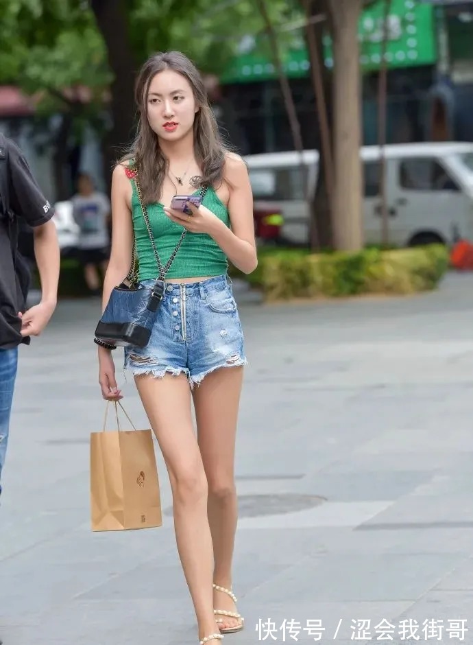 美女|街拍美女:超短裤主题