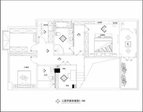 复式洋房|240平复式洋房,内敛不羁工业风,越大胆越惊艳!