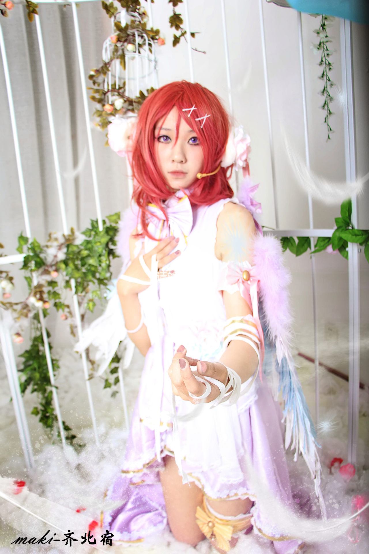 lovelive！西木野真姬白情觉醒cosplay