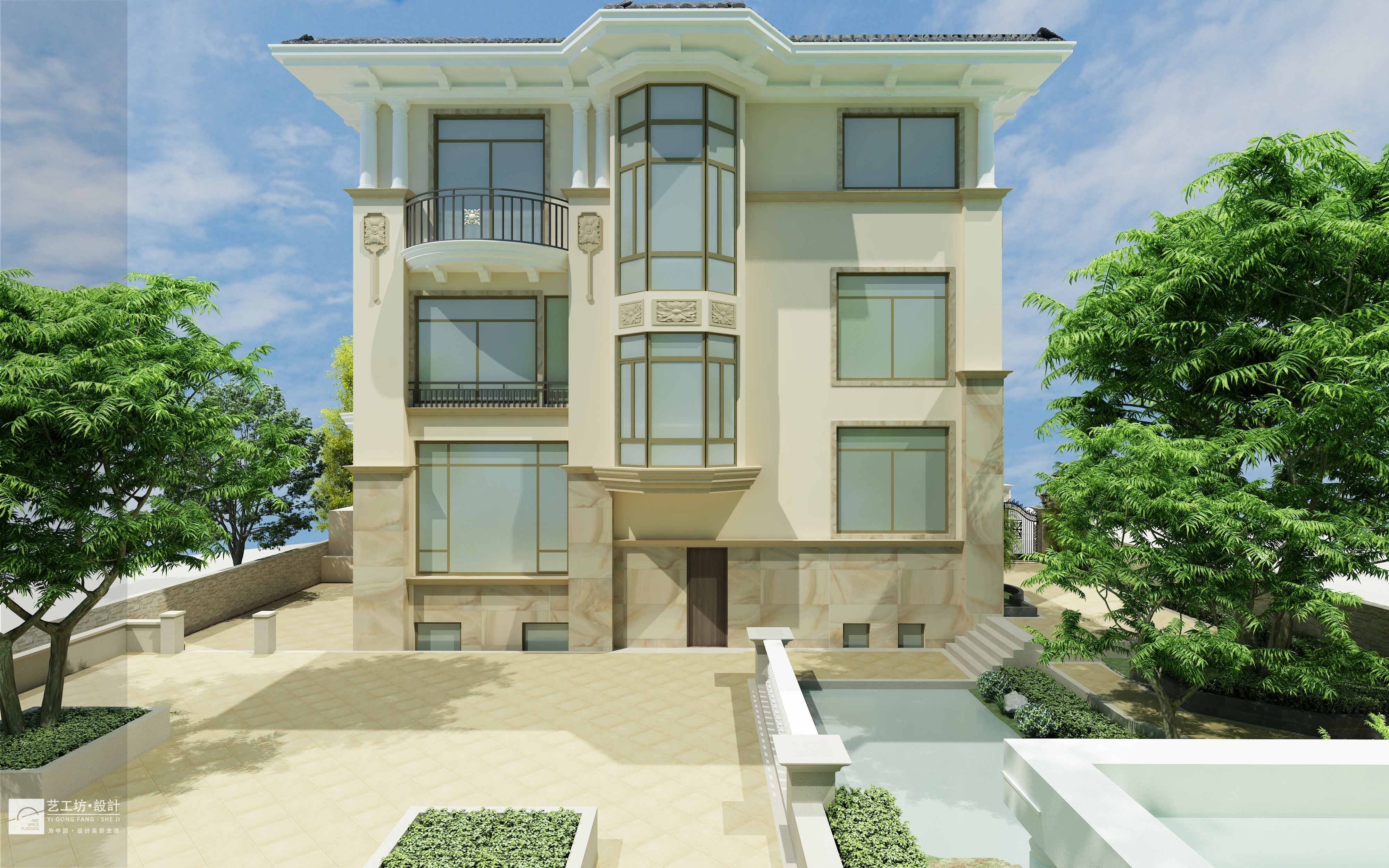 装修|广州汇景新城别墅装修丨现代简欧风格实景装修效果案例