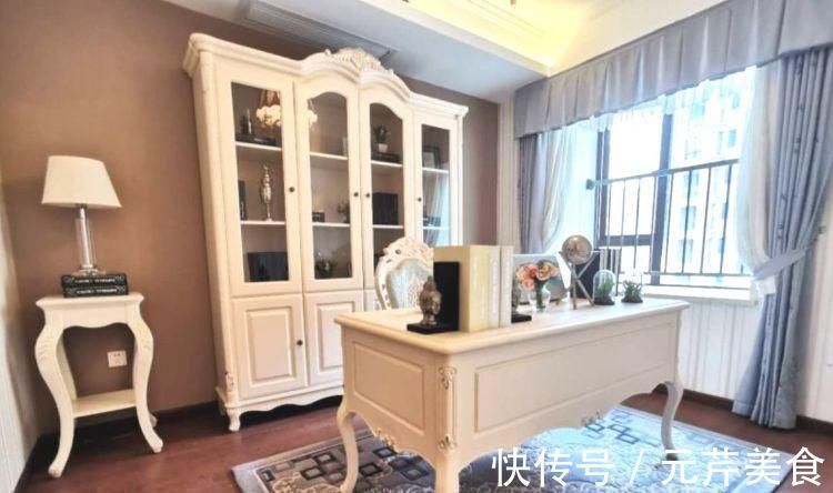 主卧室|132㎡轻奢三居室,南北通透双阳台,朋友说这套房子可以打99分