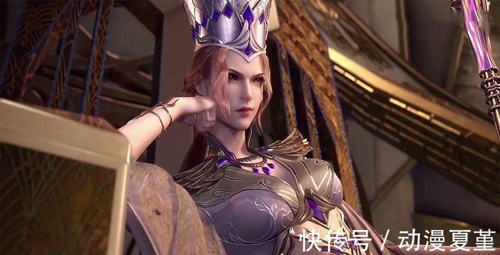 博主|斗罗大陆:“仿妆版比比东”来袭,像动漫走出来的一样,太霸气了