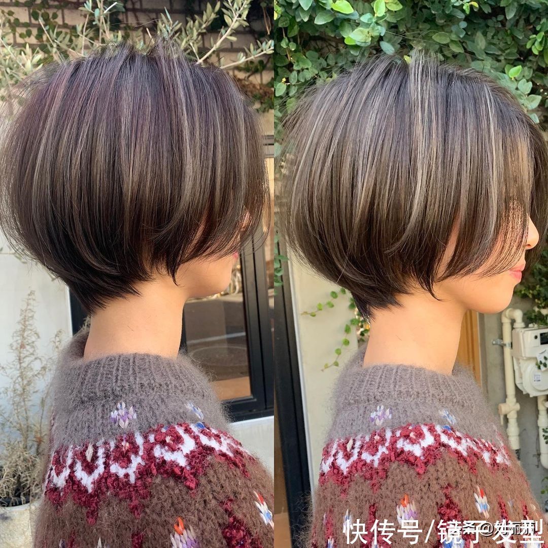短发 换个发型,谁知变化这么大,美得就像换张脸