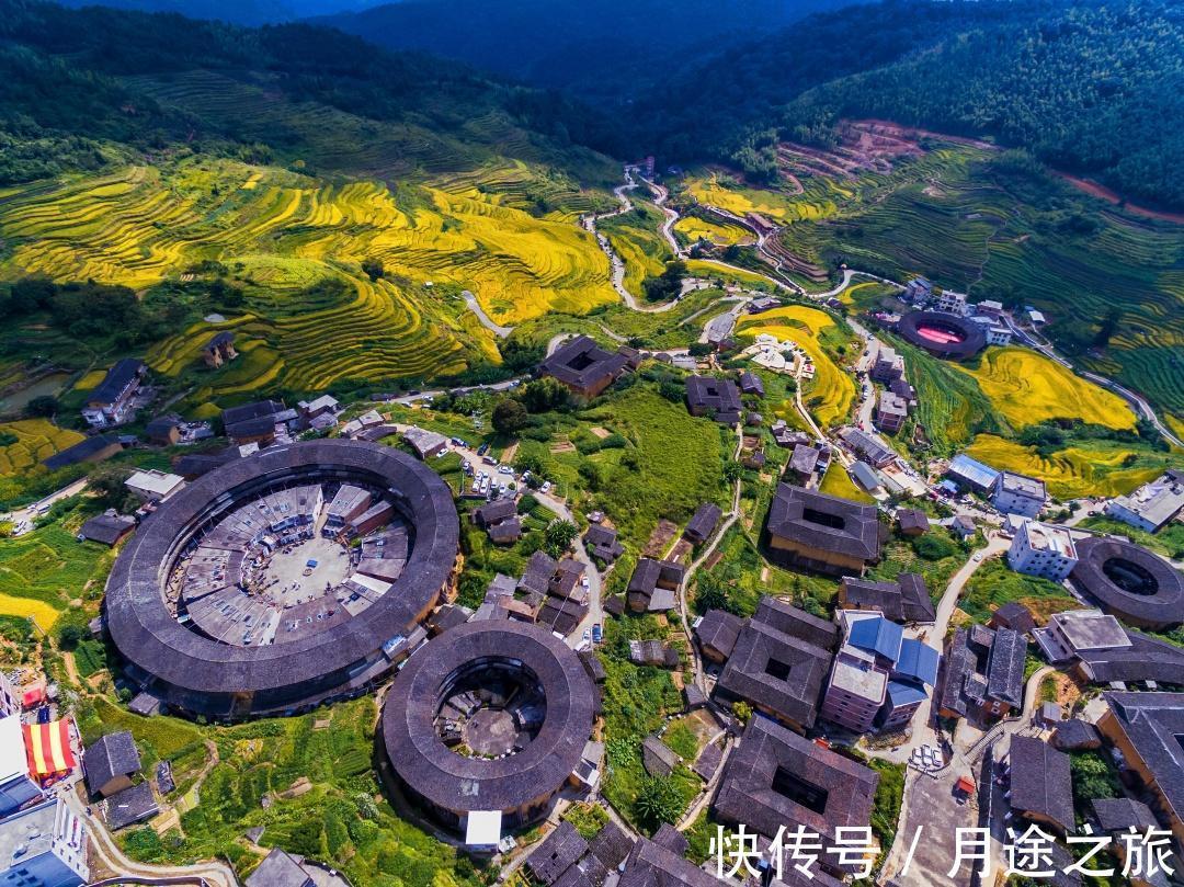 田园之乐|在千亩梯田间，看土楼雨雾缭绕，处居观景，一赏田园之乐