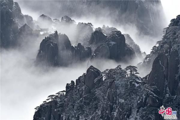 冰雪|大雪过后的黄山，是一个被冰雪包裹的艺术品