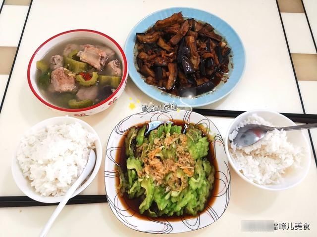吃苦瓜|午餐要吃好不再吃外卖！这样做荤素搭配营养高，原来做饭这么简单