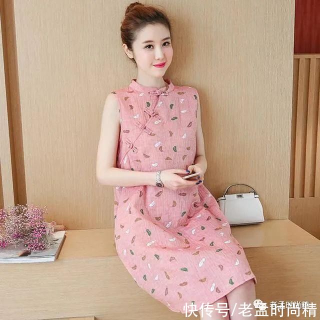 中国风改良气质旗袍，优雅时髦又充满复古风