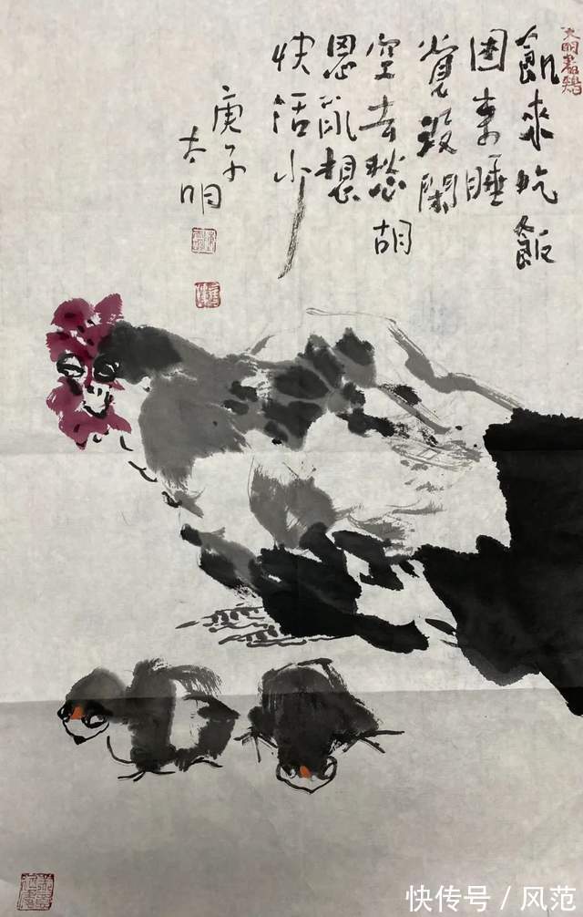 书画南北方@《书画南北方》陈太明画鸡虎年新作展