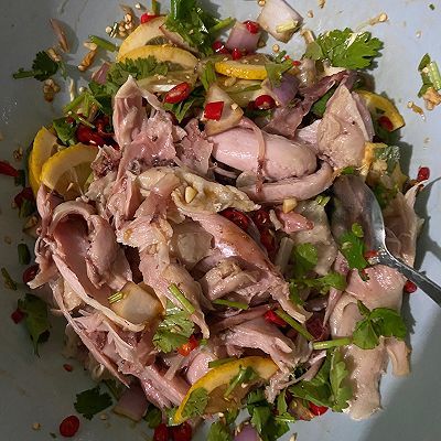 鸡腿|酸辣柠檬手撕鸡